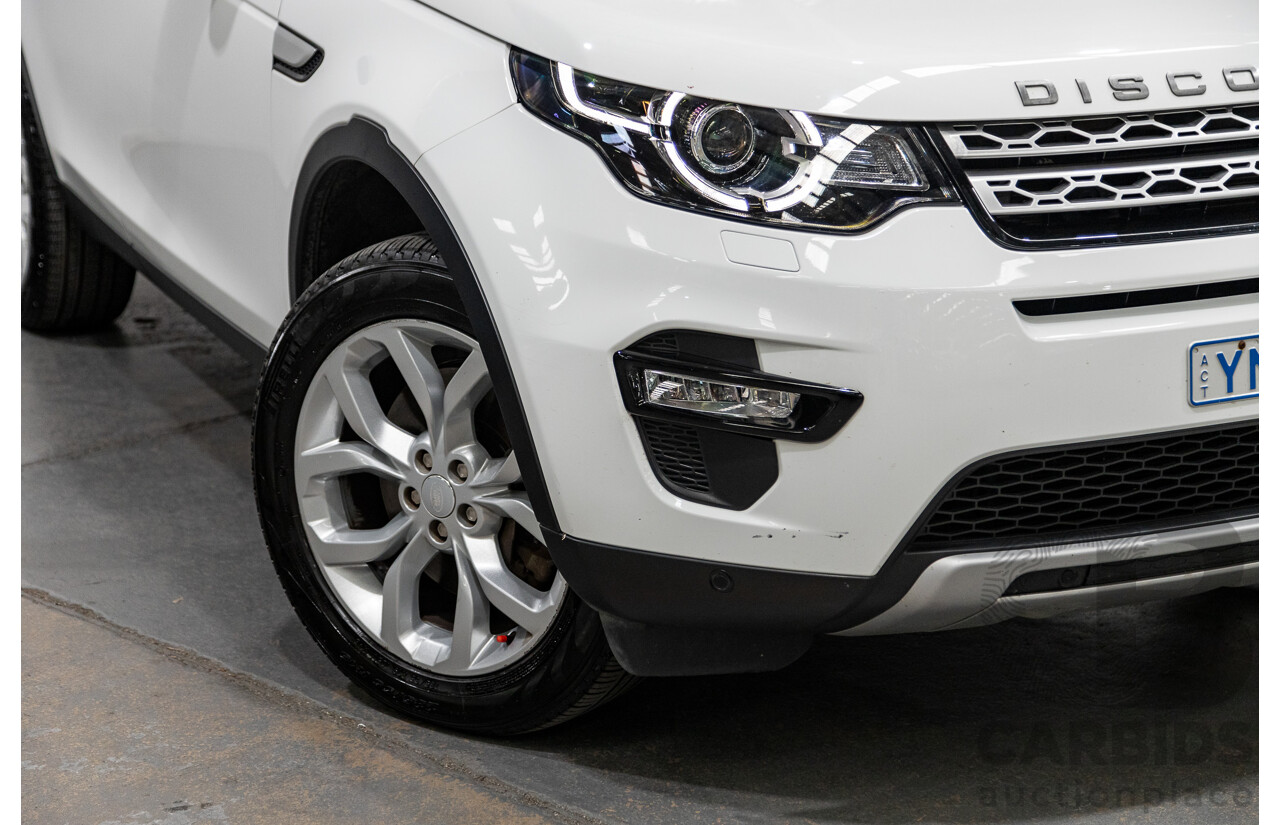 3/2019 Land Rover Discovery Sport SD4 HSE 177kw (AWD) LC MY19 4d Wagon Fuji White Turbo Diesel 2.0L - 7 Seater