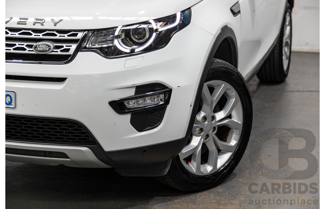 3/2019 Land Rover Discovery Sport SD4 HSE 177kw (AWD) LC MY19 4d Wagon Fuji White Turbo Diesel 2.0L - 7 Seater