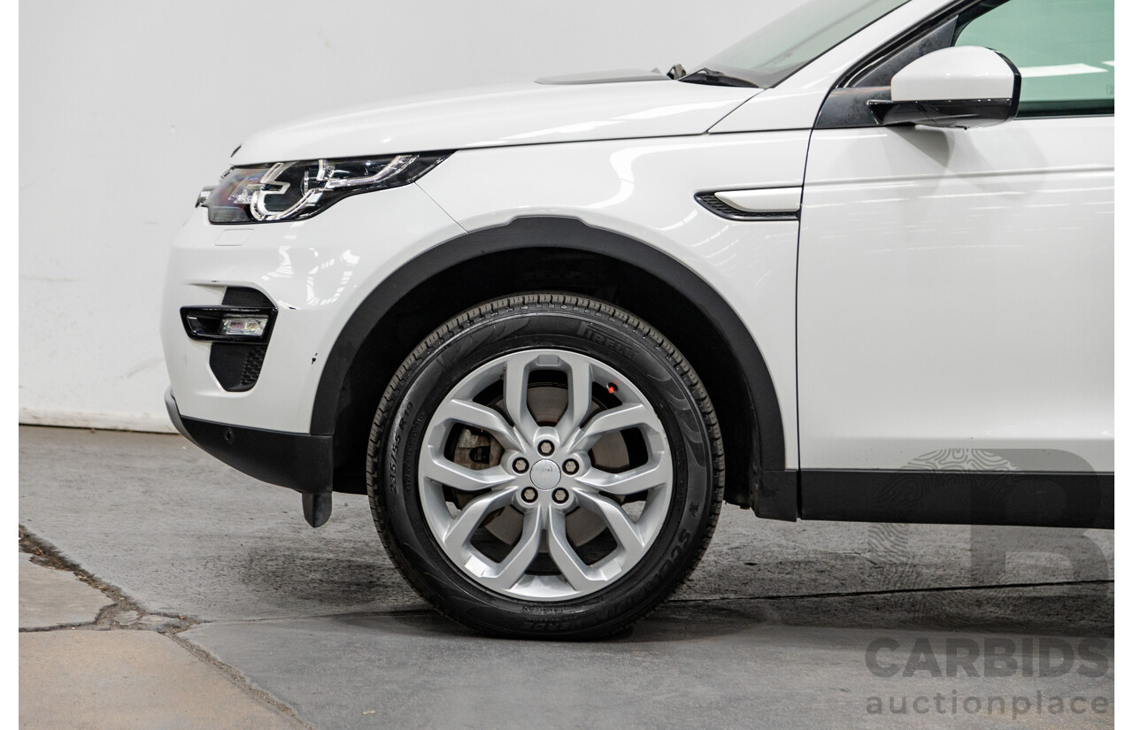 3/2019 Land Rover Discovery Sport SD4 HSE 177kw (AWD) LC MY19 4d Wagon Fuji White Turbo Diesel 2.0L - 7 Seater