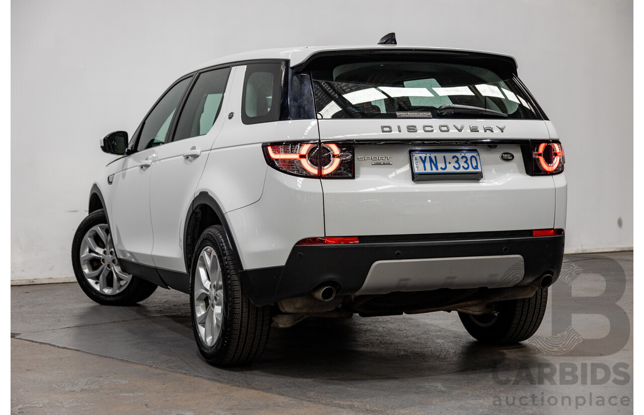 3/2019 Land Rover Discovery Sport SD4 HSE 177kw (AWD) LC MY19 4d Wagon Fuji White Turbo Diesel 2.0L - 7 Seater