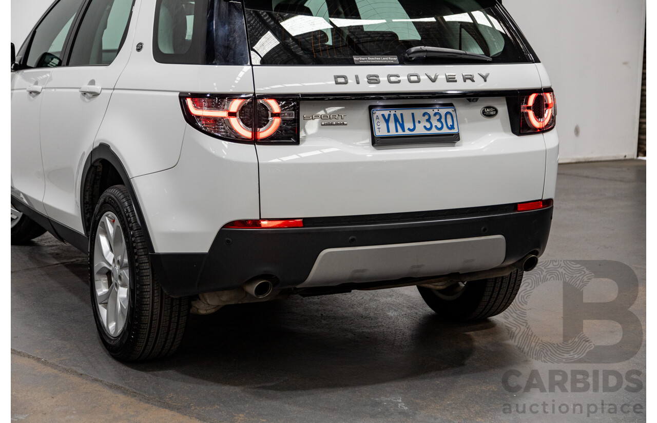 3/2019 Land Rover Discovery Sport SD4 HSE 177kw (AWD) LC MY19 4d Wagon Fuji White Turbo Diesel 2.0L - 7 Seater