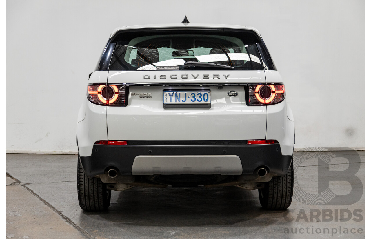 3/2019 Land Rover Discovery Sport SD4 HSE 177kw (AWD) LC MY19 4d Wagon Fuji White Turbo Diesel 2.0L - 7 Seater