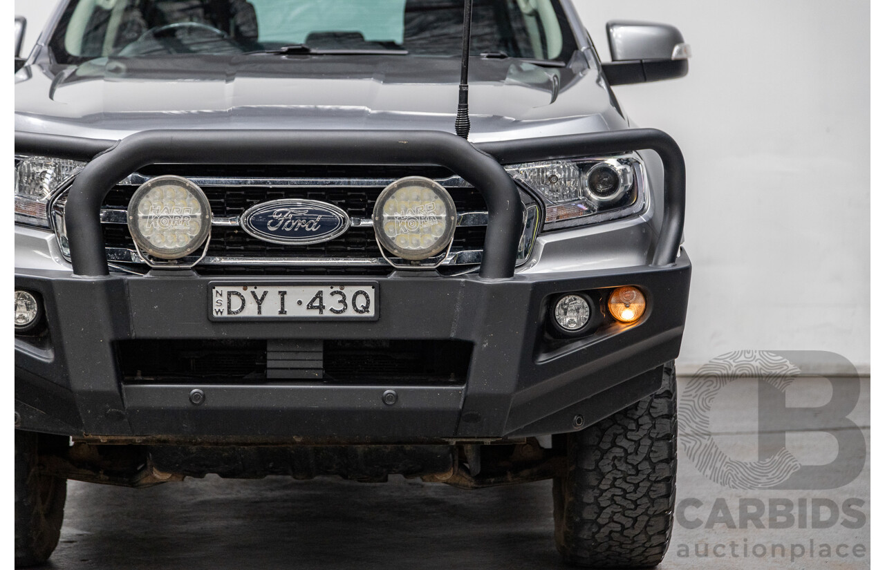 8/2018 Ford Everest Trend UA II (AWD) MY19 4d Wagon Aluminium Metallic Bi-Turbo Diesel 2.0L - 7 Seater