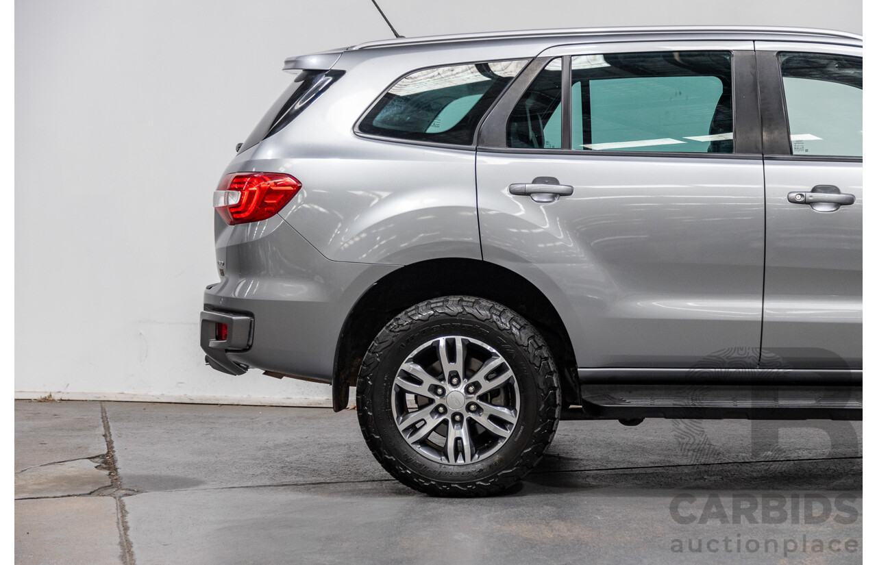 8/2018 Ford Everest Trend UA II (AWD) MY19 4d Wagon Aluminium Metallic Bi-Turbo Diesel 2.0L - 7 Seater