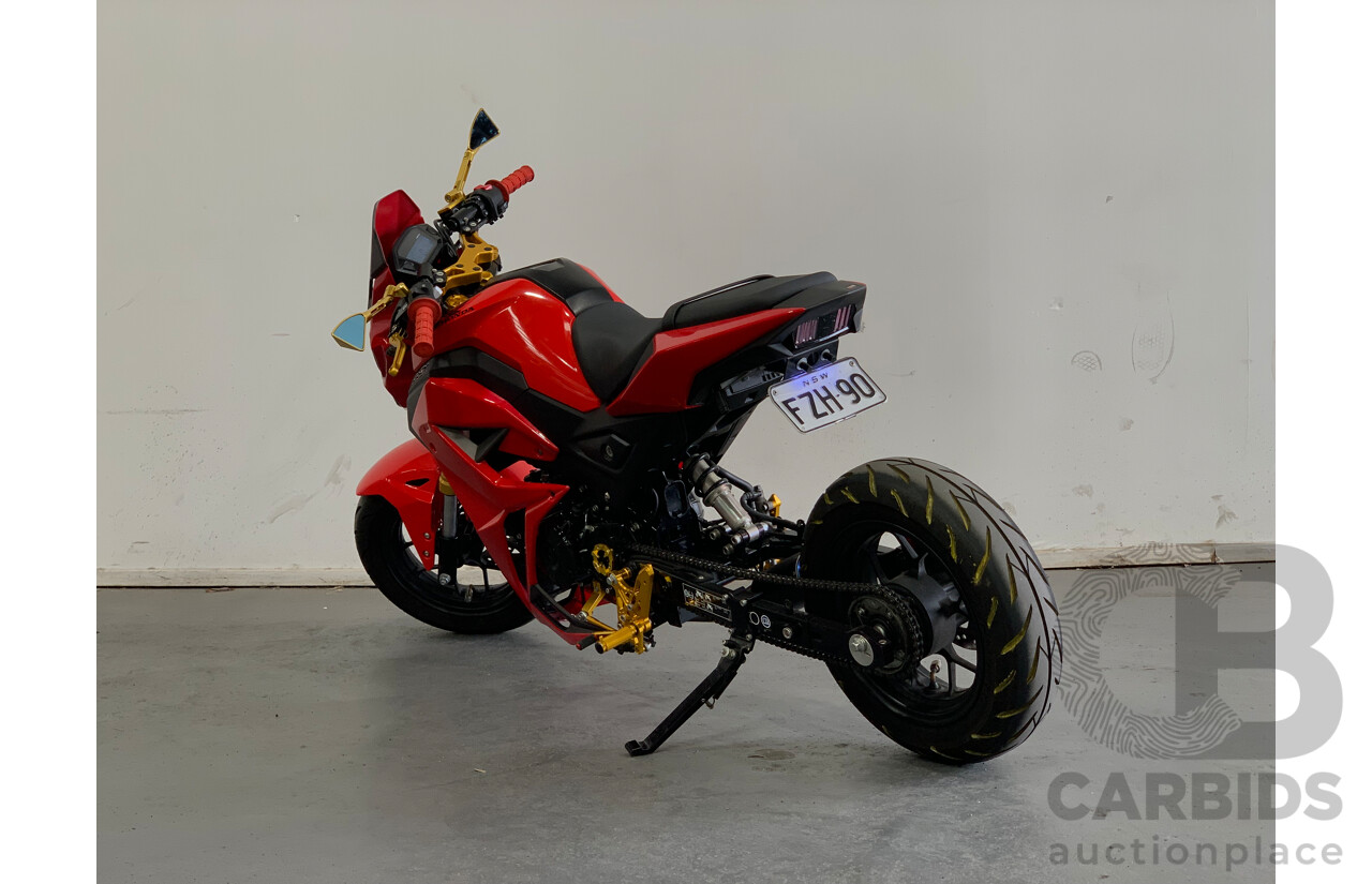 12/2018 Honda Grom MSX125 MY19 Naked Road Bike 125cc - Modified