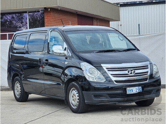 2/2012 Hyundai Iload  TQ MY11 4d Van Black 2.5L