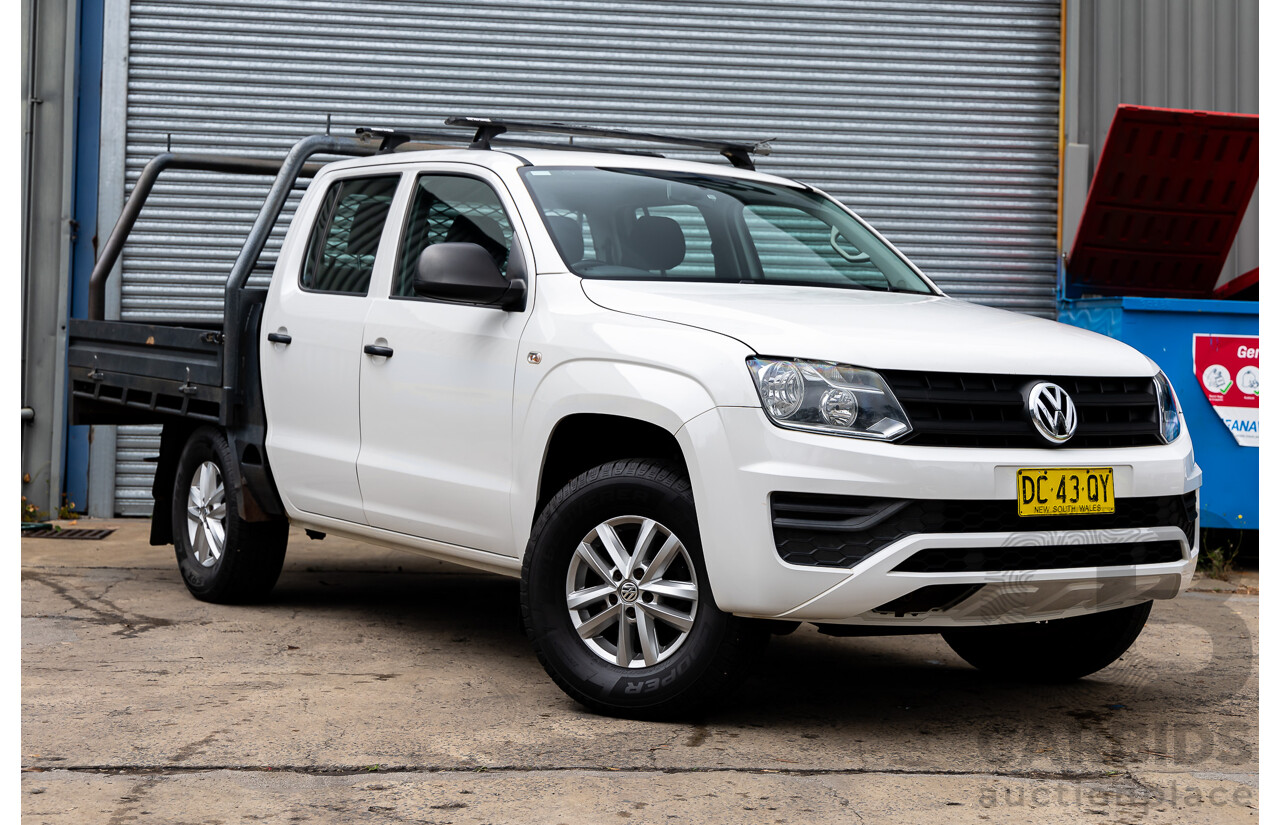 02/2017 Volkswagen Amarok TDI420 Core Edition (4x4) 2H MY17 Dual Cab Utility Candy White Turbo Diesel 2.0L