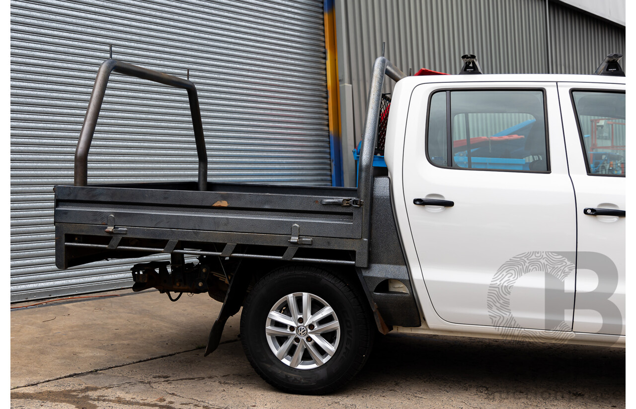 02/2017 Volkswagen Amarok TDI420 Core Edition (4x4) 2H MY17 Dual Cab Utility Candy White Turbo Diesel 2.0L