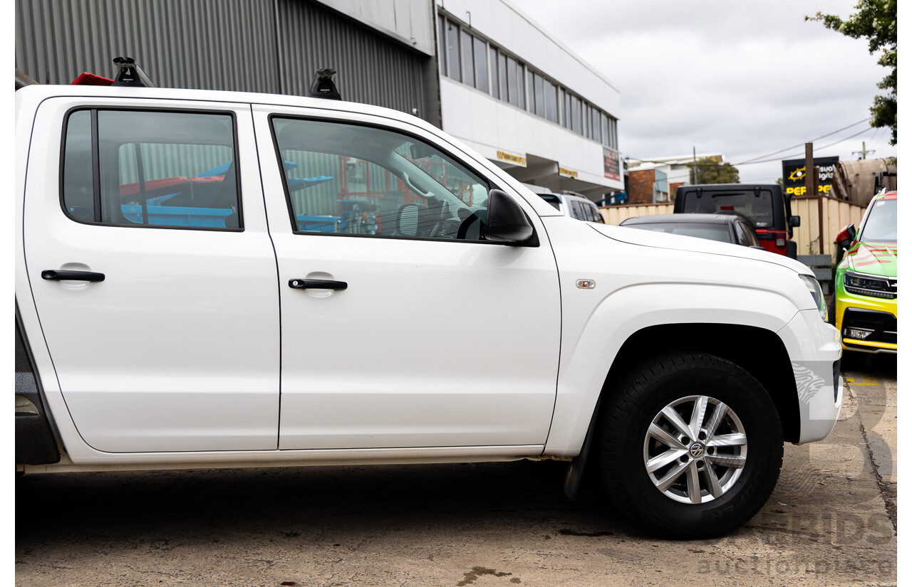 02/2017 Volkswagen Amarok TDI420 Core Edition (4x4) 2H MY17 Dual Cab Utility Candy White Turbo Diesel 2.0L