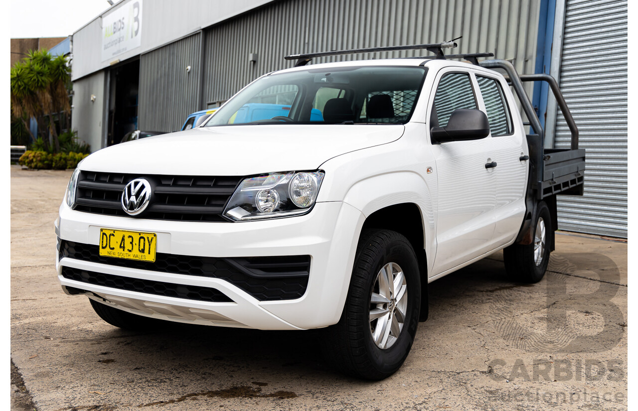 02/2017 Volkswagen Amarok TDI420 Core Edition (4x4) 2H MY17 Dual Cab Utility Candy White Turbo Diesel 2.0L