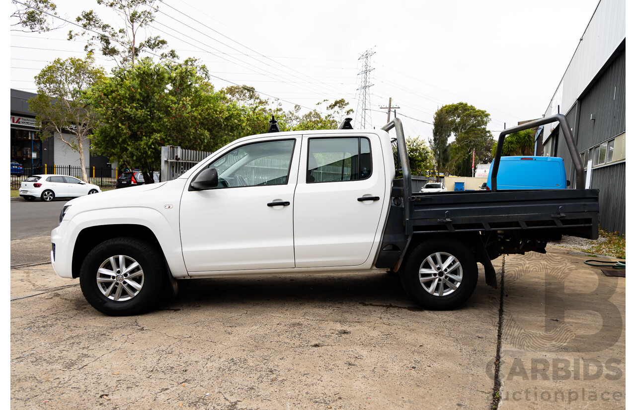 02/2017 Volkswagen Amarok TDI420 Core Edition (4x4) 2H MY17 Dual Cab Utility Candy White Turbo Diesel 2.0L