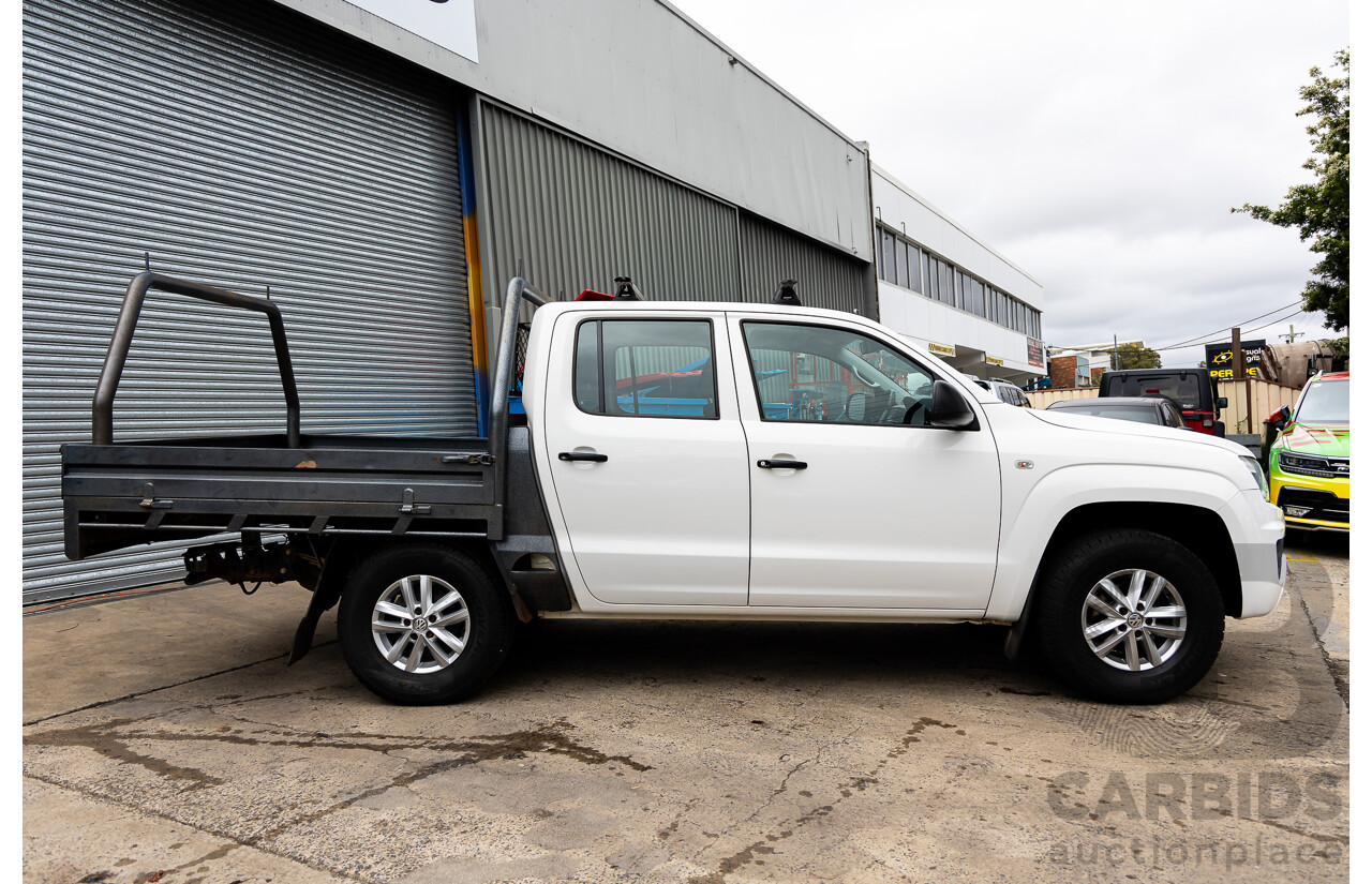 02/2017 Volkswagen Amarok TDI420 Core Edition (4x4) 2H MY17 Dual Cab Utility Candy White Turbo Diesel 2.0L