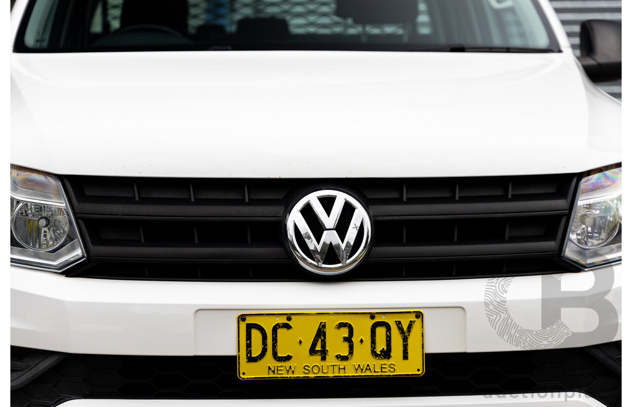 02/2017 Volkswagen Amarok TDI420 Core Edition (4x4) 2H MY17 Dual Cab Utility Candy White Turbo Diesel 2.0L