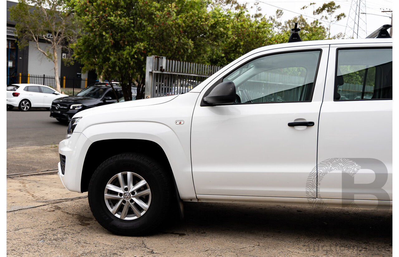 02/2017 Volkswagen Amarok TDI420 Core Edition (4x4) 2H MY17 Dual Cab Utility Candy White Turbo Diesel 2.0L