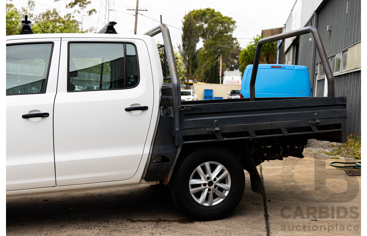 02/2017 Volkswagen Amarok TDI420 Core Edition (4x4) 2H MY17 Dual Cab Utility Candy White Turbo Diesel 2.0L