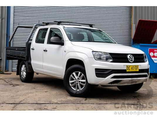 02/2017 Volkswagen Amarok TDI420 Core Edition (4x4) 2H MY17 Dual Cab Utility Candy White Turbo Diesel 2.0L