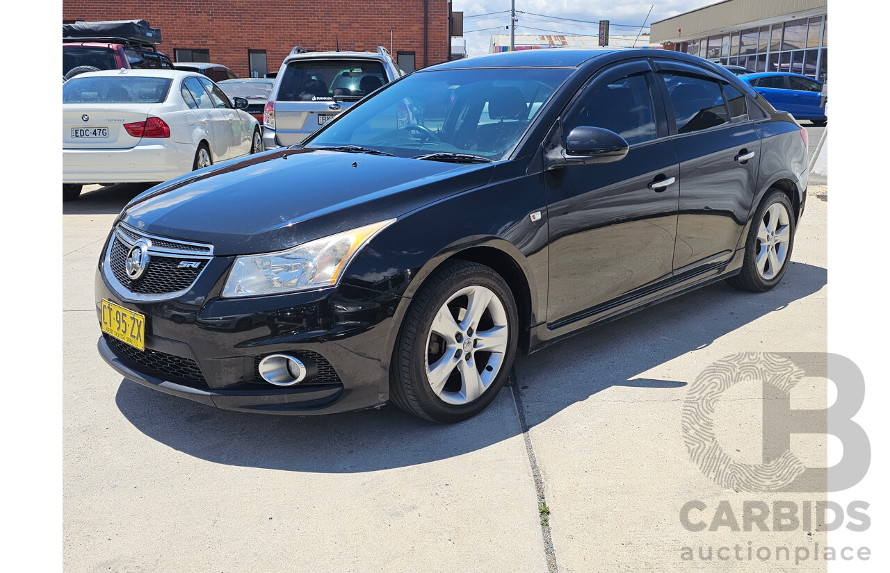 5/2011 Holden Cruze SRi JH 4d Sedan Black 1.4L