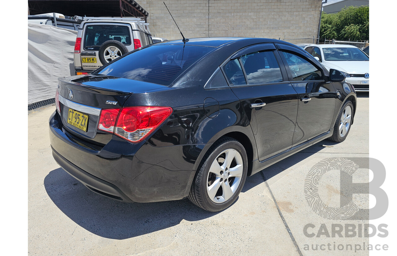 5/2011 Holden Cruze SRi JH 4d Sedan Black 1.4L