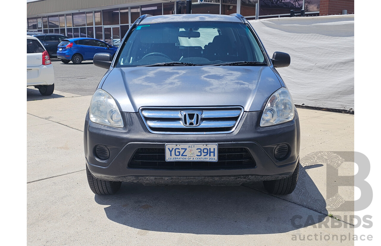 9/2006 Honda CRV (4x4) 2005 UPGRADE 4d Wagon Silver 2.4L