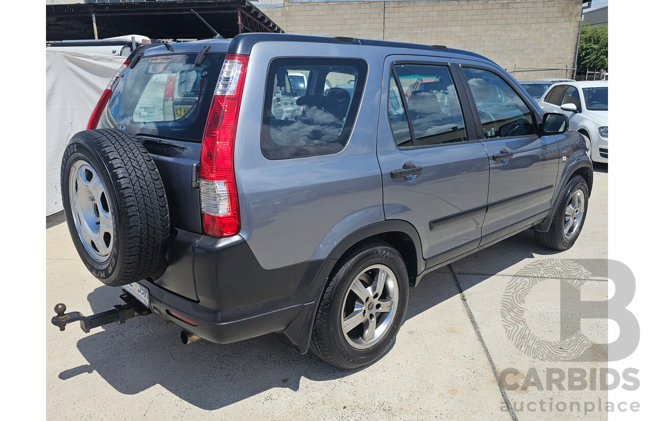 9/2006 Honda CRV (4x4) 2005 UPGRADE 4d Wagon Silver 2.4L