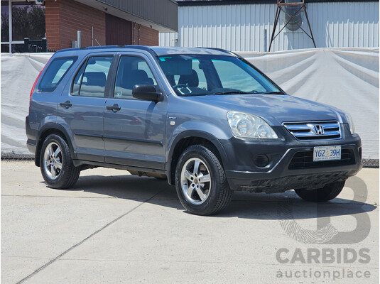 9/2006 Honda CRV (4x4) 2005 UPGRADE 4d Wagon Silver 2.4L