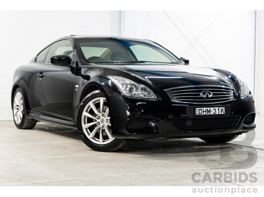 04/2016 Infiniti Q60 3.7 GT PREMIUM RWD 2d Coupe Obsidian Black Metallic 3.7L