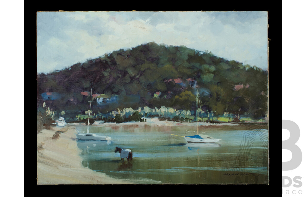 WAITE, Allan (1924-2010) 'Taking the Cure, Bayview'