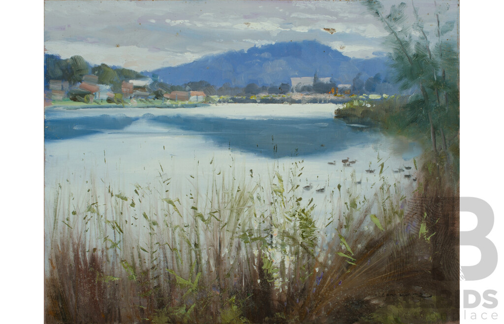 WAITE, Allan (1924-2010)' Reflections, Narrabeen'