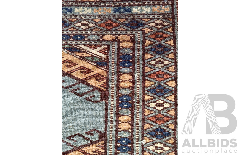 Hand Knotted Wool Indo Persian Jaldar Rug