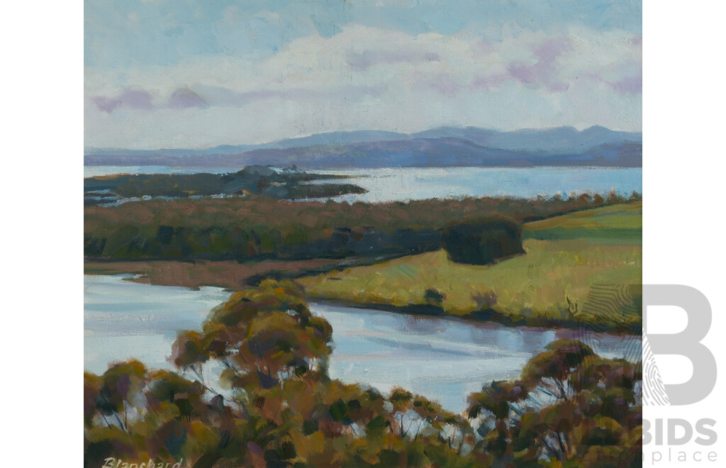 BLANCHARD, Brian (1934-2015) 'Brady's Lookout, Launceston [TAS]' 