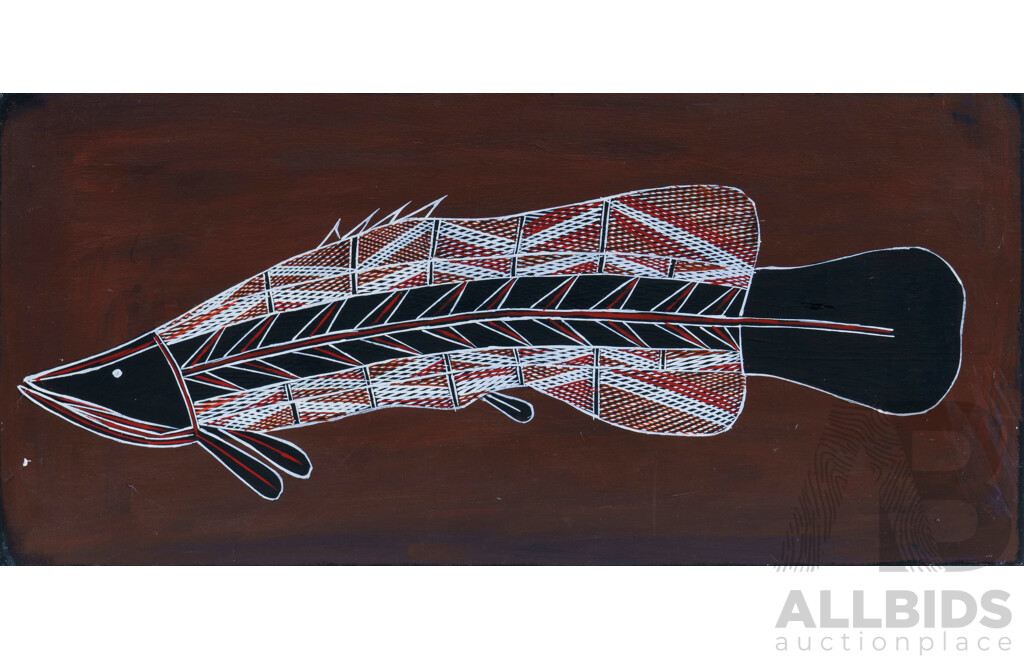 IKARA, Darren (Aboriginal School) 'Barramundi,' 2019. 