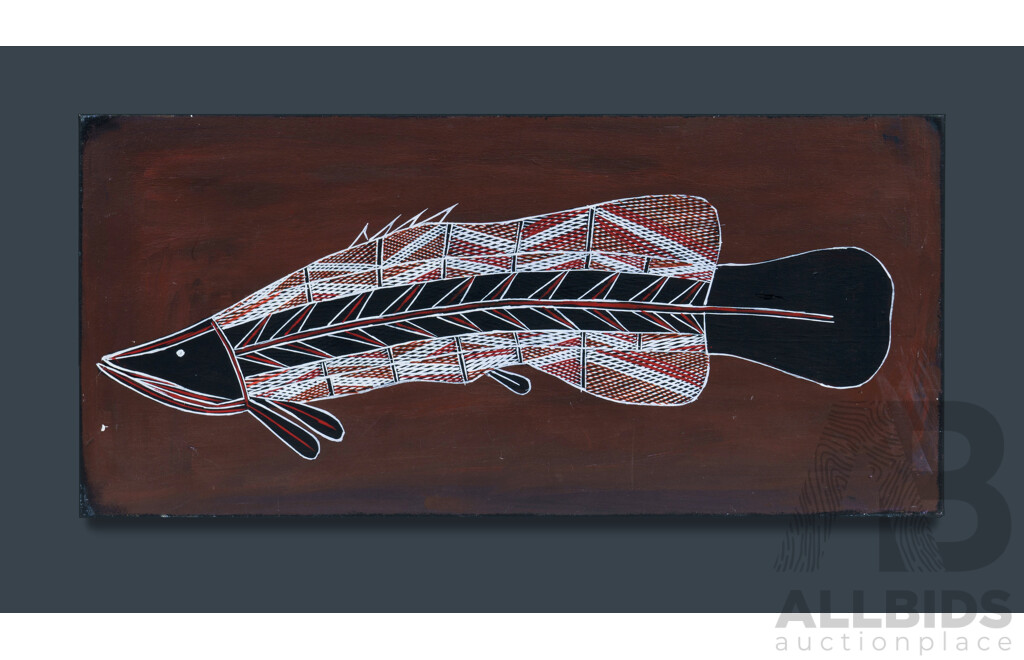 IKARA, Darren (Aboriginal School) 'Barramundi,' 2019. 