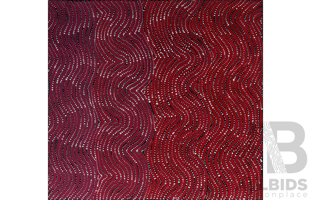 NANGALA, Dulcie Kelly (Aboriginal b.1956) 'Sandhills,' 2019. 