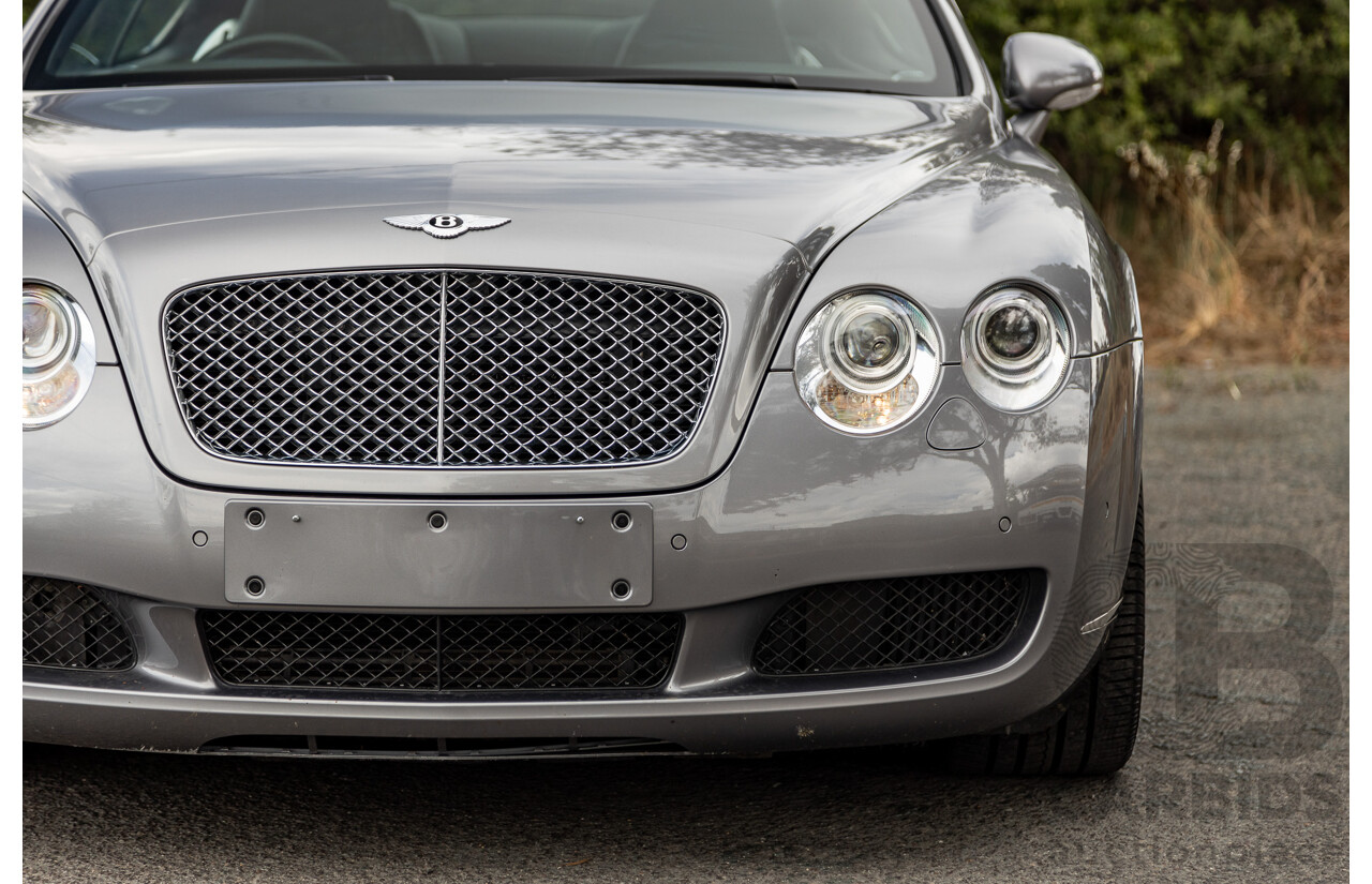 10/2004 Bentley Continental GT (AWD) 3W 2d Coupe Silver Metallic Twin Turbo V12 6.0L