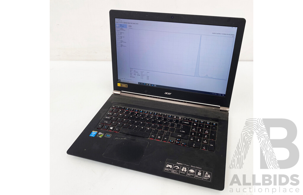 Acer Aspire VN7-791 Intel Core I7 (4720HQ) 2.60GHz-3.60GHz 4-Core CPU 17.3-Inch Laptop