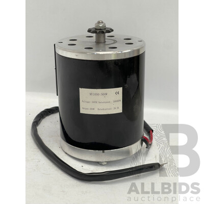 500 Watt Electric Motor