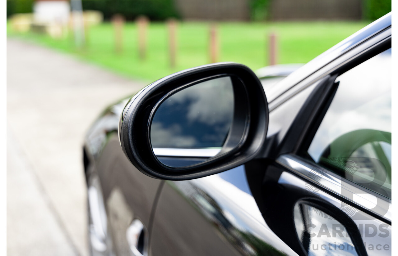 6/2009 Jaguar XKR X150 2d Convertible Ultimate Black Metallic Supercharged V8 4.2L