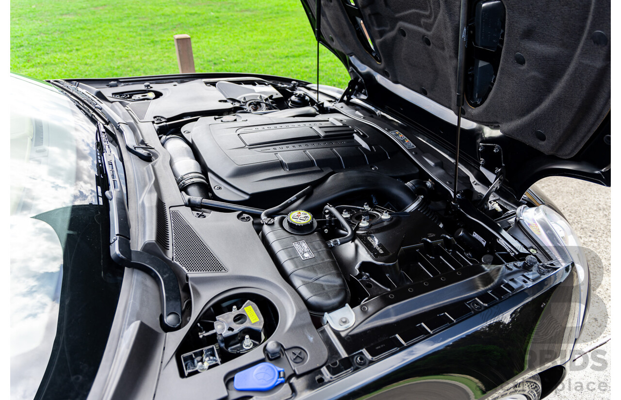 6/2009 Jaguar XKR X150 2d Convertible Ultimate Black Metallic Supercharged V8 4.2L