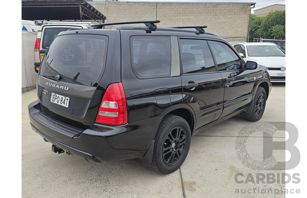 7/2004 Subaru Forester XT Luxury MY04 4d Wagon Black 2.5L