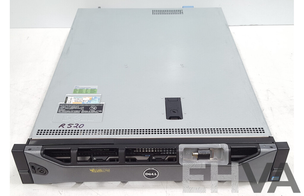 Dell PowerEdge R520 Dual Intel Xeon (E5-2407 0) 2.20GHz 4-Core CPU 2RU Server w/ 16GB DDR3