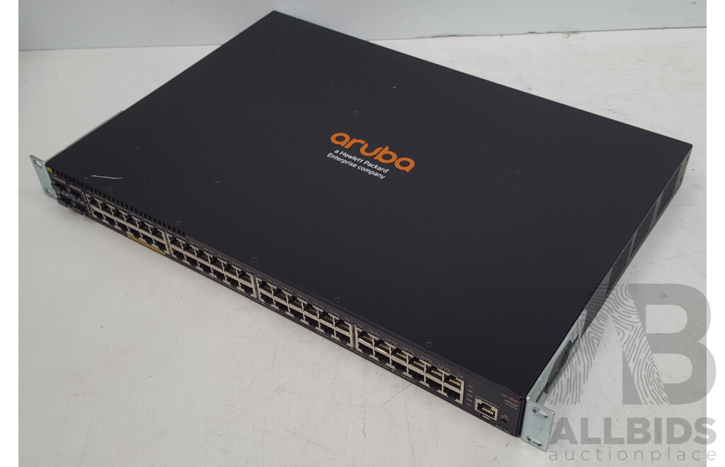 Aruba (JL256A) 2930F 48-Port Gigabit PoE+ Switch