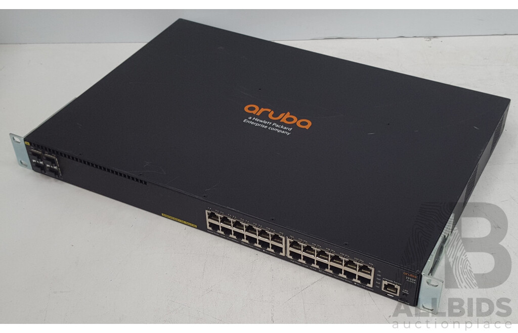 Aruba (JL255A) 2930F 24-Port Gigabit PoE+ Switch