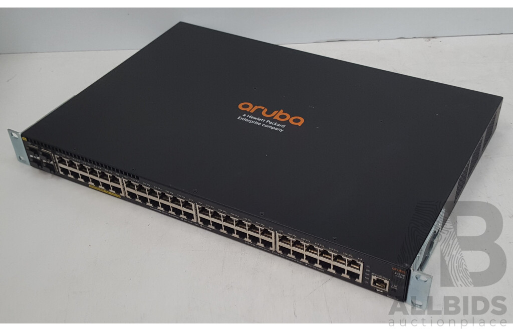 Aruba (JL256A) 2930F 48-Port Gigabit PoE+ Switch