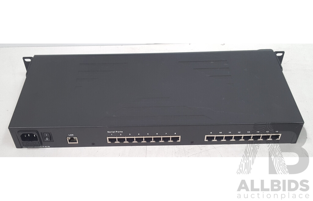 Moxa (5610-16) NPort 5610 16-Port RS-232 Device Server