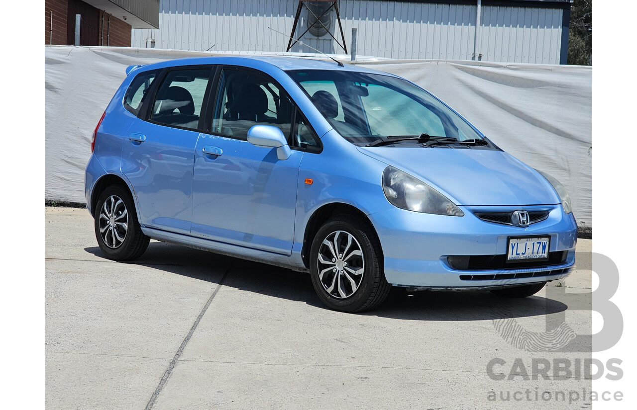 10/2002 Honda Jazz GLi  5d Hatchback Blue 1.3L