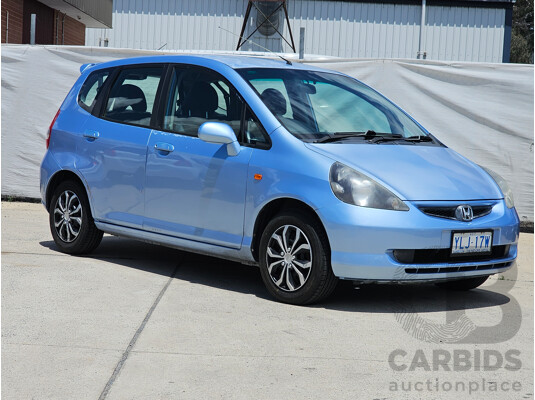 10/2002 Honda Jazz GLi  5d Hatchback Blue 1.3L