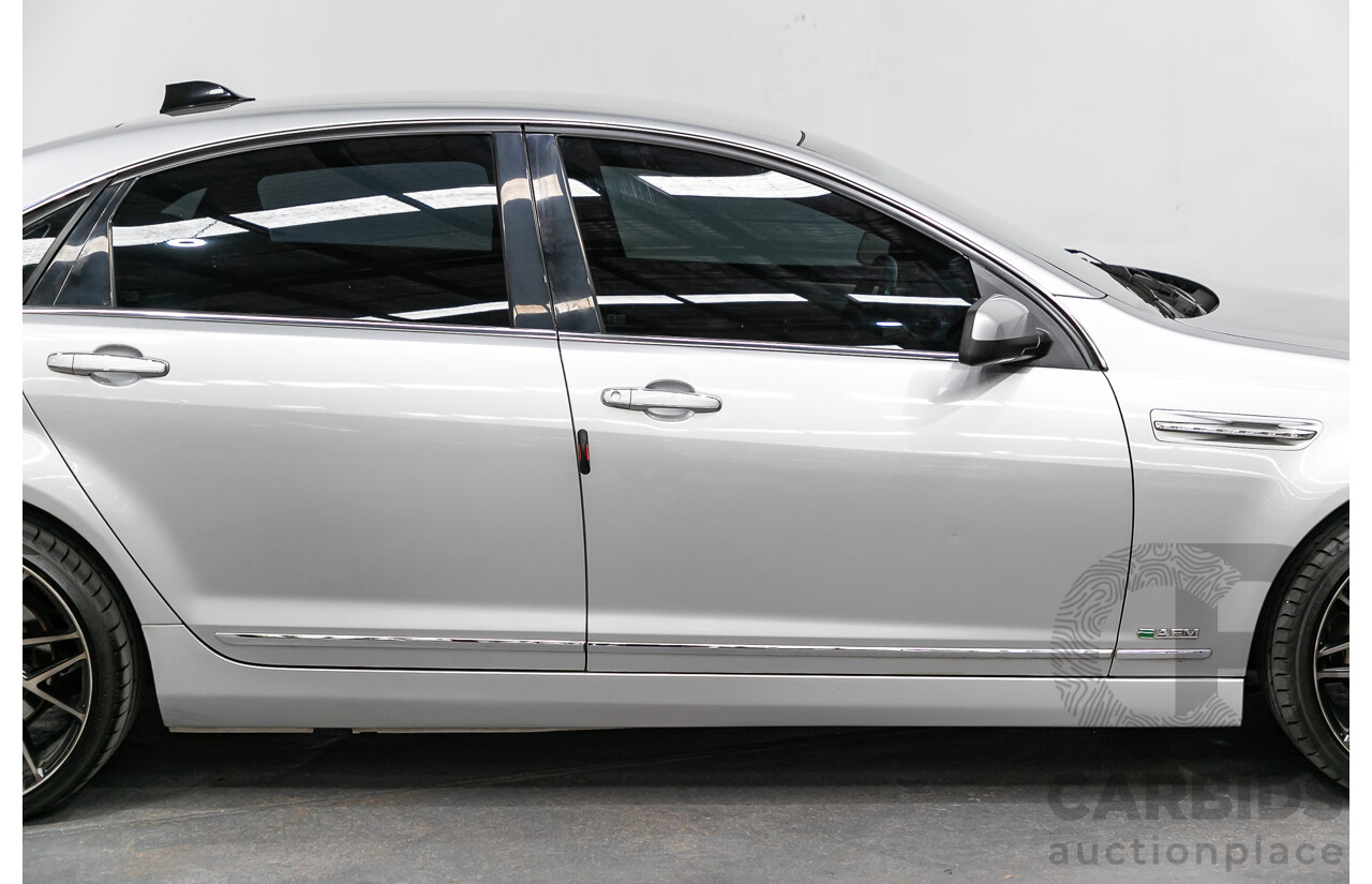 8/2010 Holden Caprice WM MY10 4d Sedan Nitrate Silver Metallic V8 6.0L