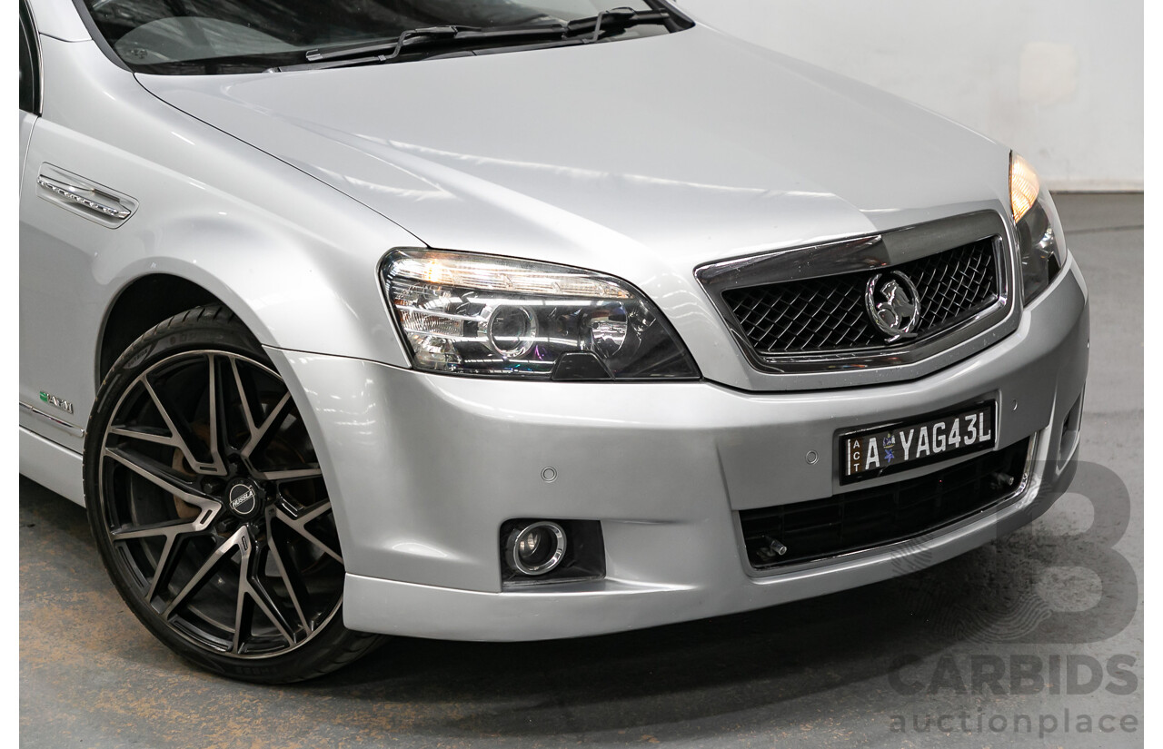 8/2010 Holden Caprice WM MY10 4d Sedan Nitrate Silver Metallic V8 6.0L