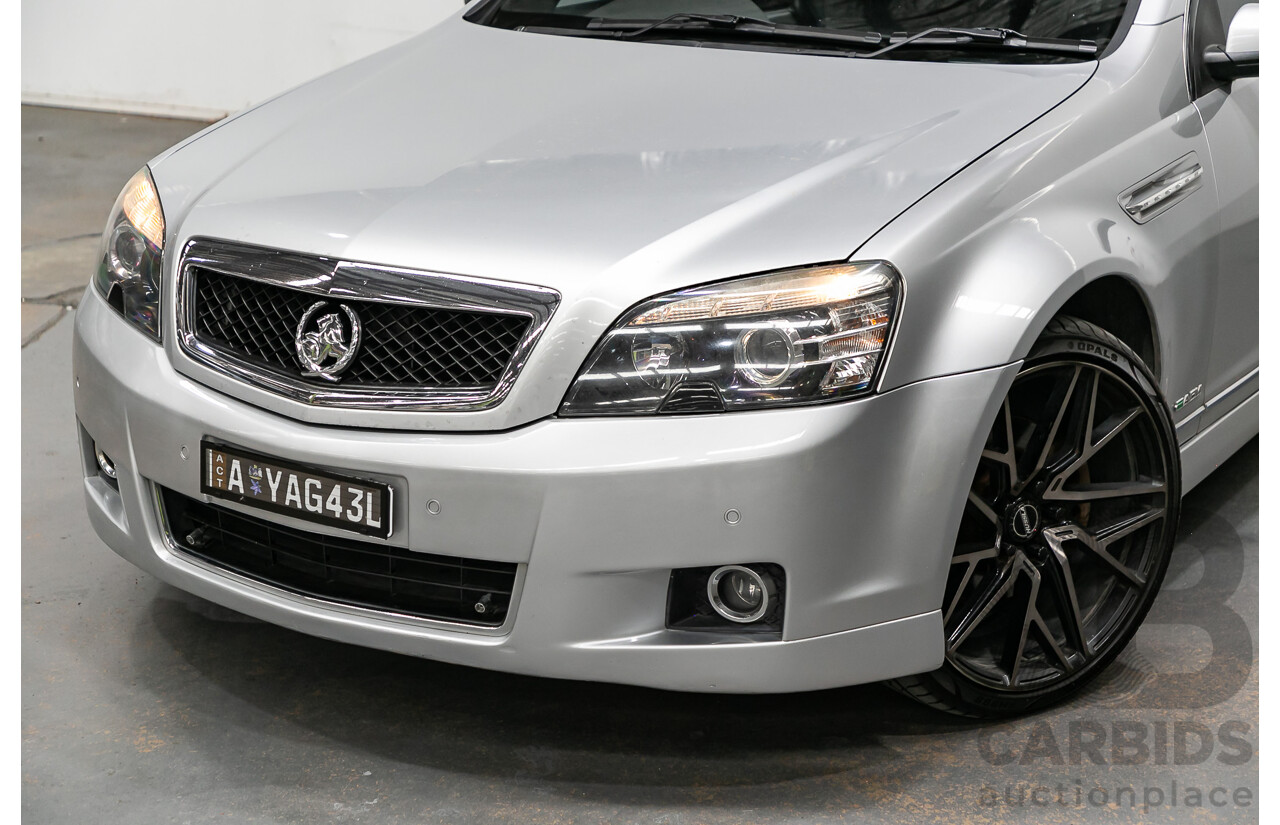 8/2010 Holden Caprice WM MY10 4d Sedan Nitrate Silver Metallic V8 6.0L