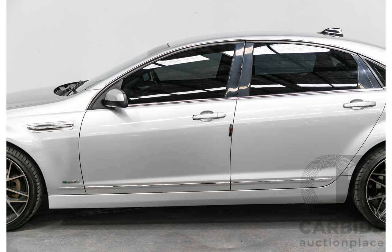 8/2010 Holden Caprice WM MY10 4d Sedan Nitrate Silver Metallic V8 6.0L